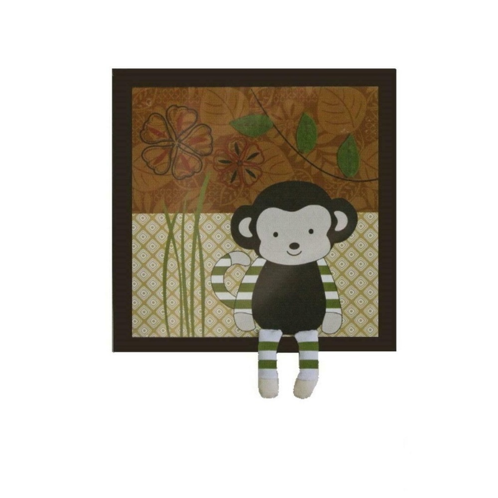 COCALO NAIL JUNGLE DIMENSIONAL WALL BOY'S ROOM